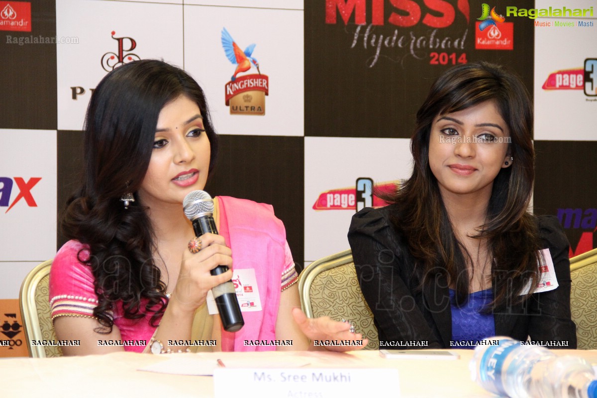 Max Miss Hyderabad 2014 Press Meet