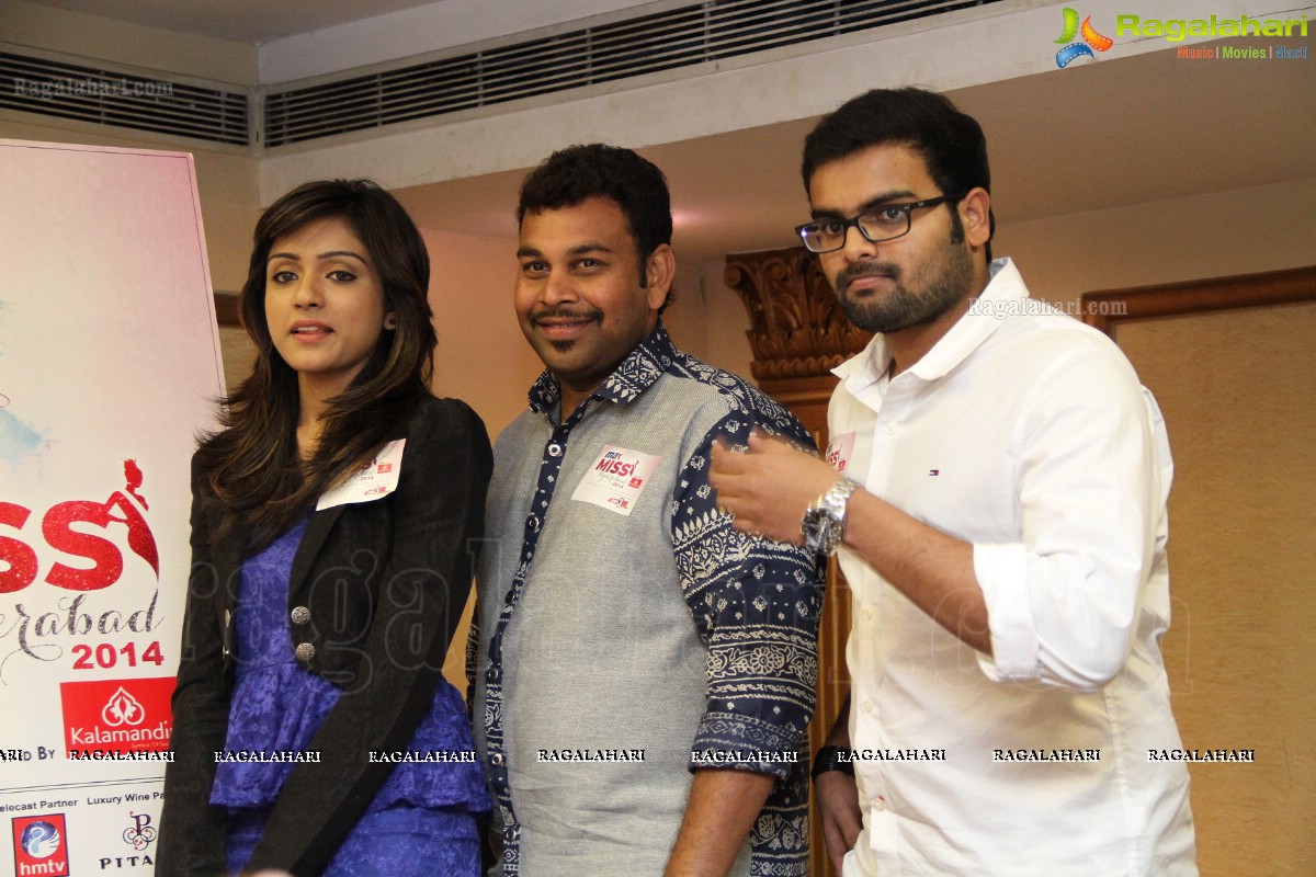 Max Miss Hyderabad 2014 Press Meet