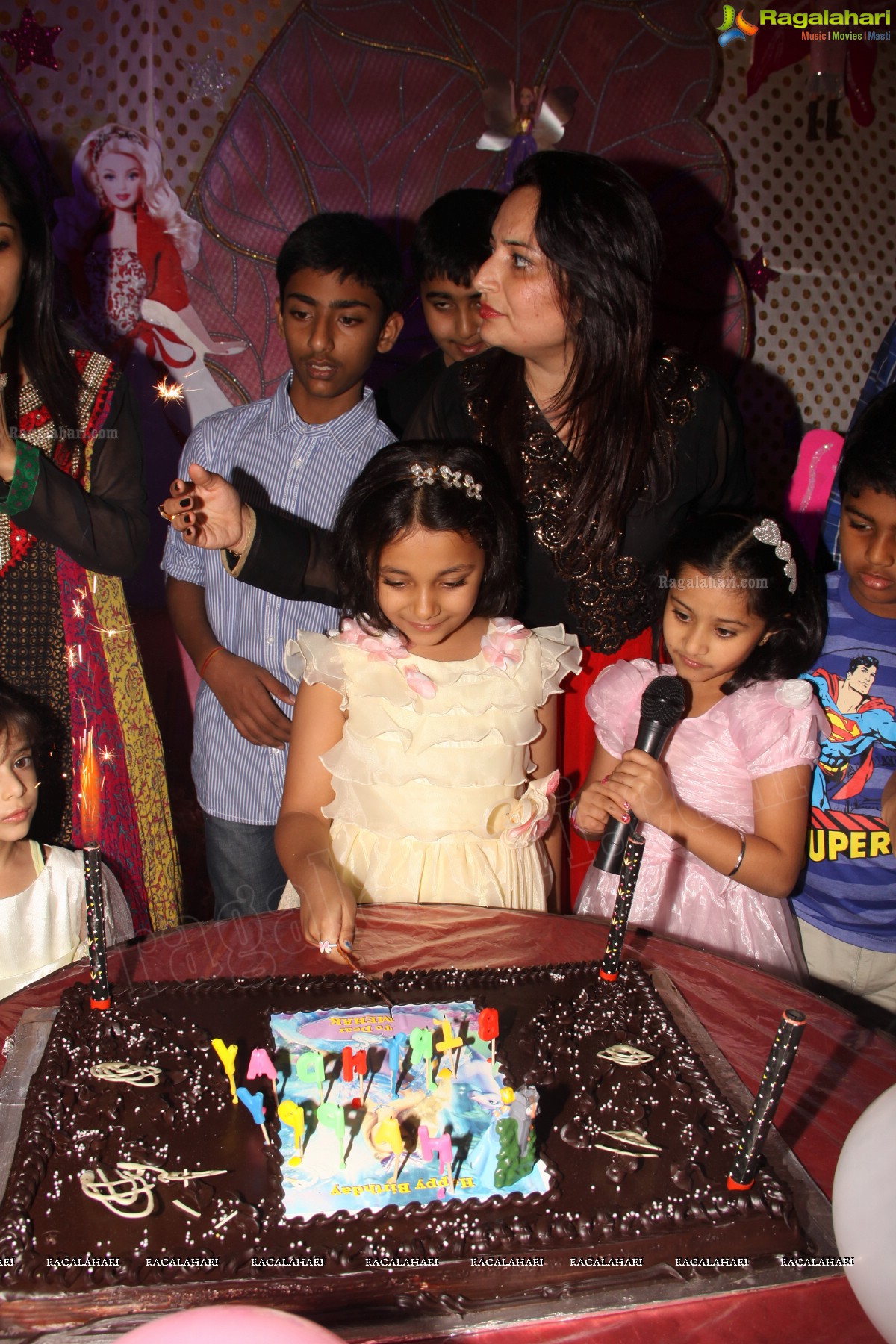 Mehak Birthday Party 2014 at Ala Liberty, Hyderabad