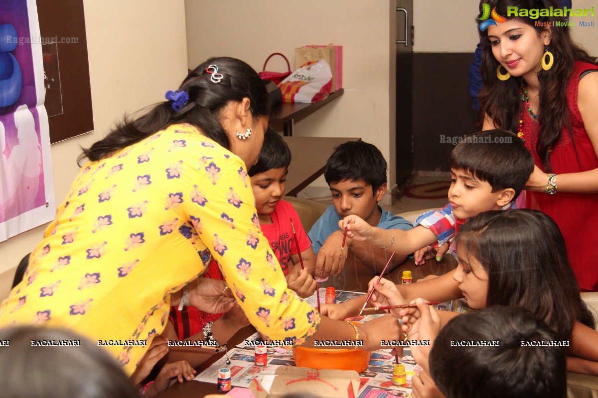 Art & Craft, Table Ettiquttes at Mom and Kiddos Club