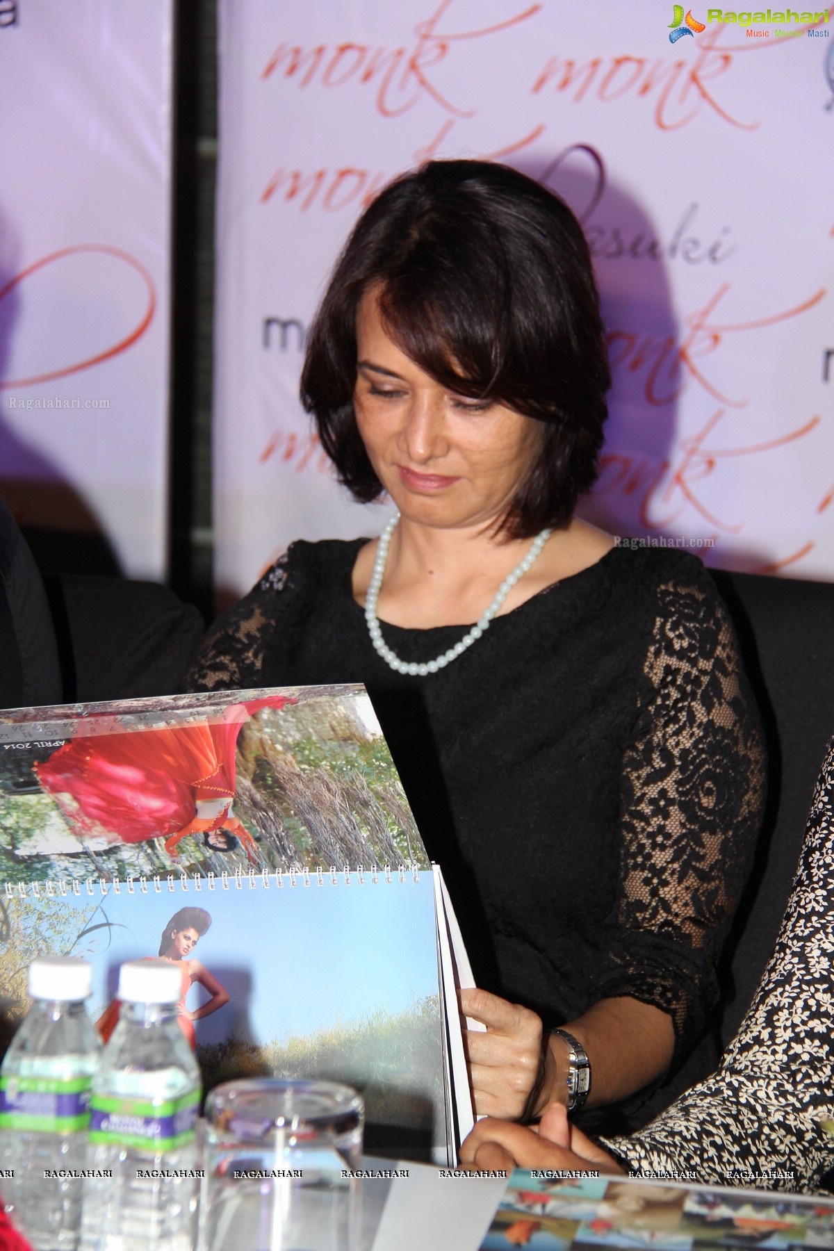 Monk 1st Edition Calendar Launch by Nagarjuna and Amala