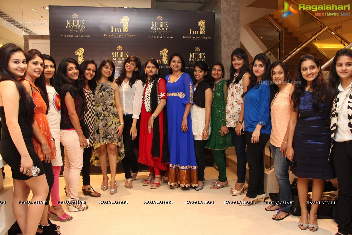 Neeru's Emporio Wedding Collection 2014 Launch, Hyderabad