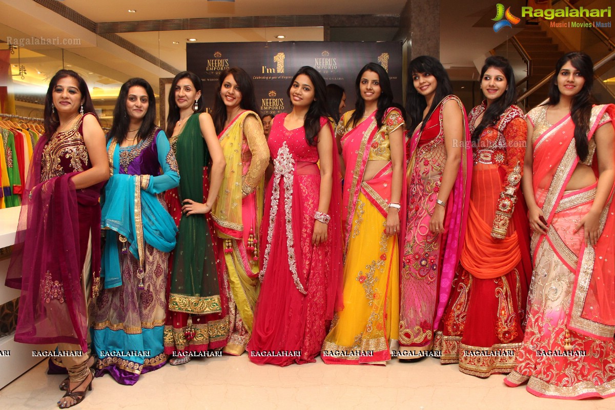 Neeru's Emporio Wedding Collection 2014 Launch, Hyderabad