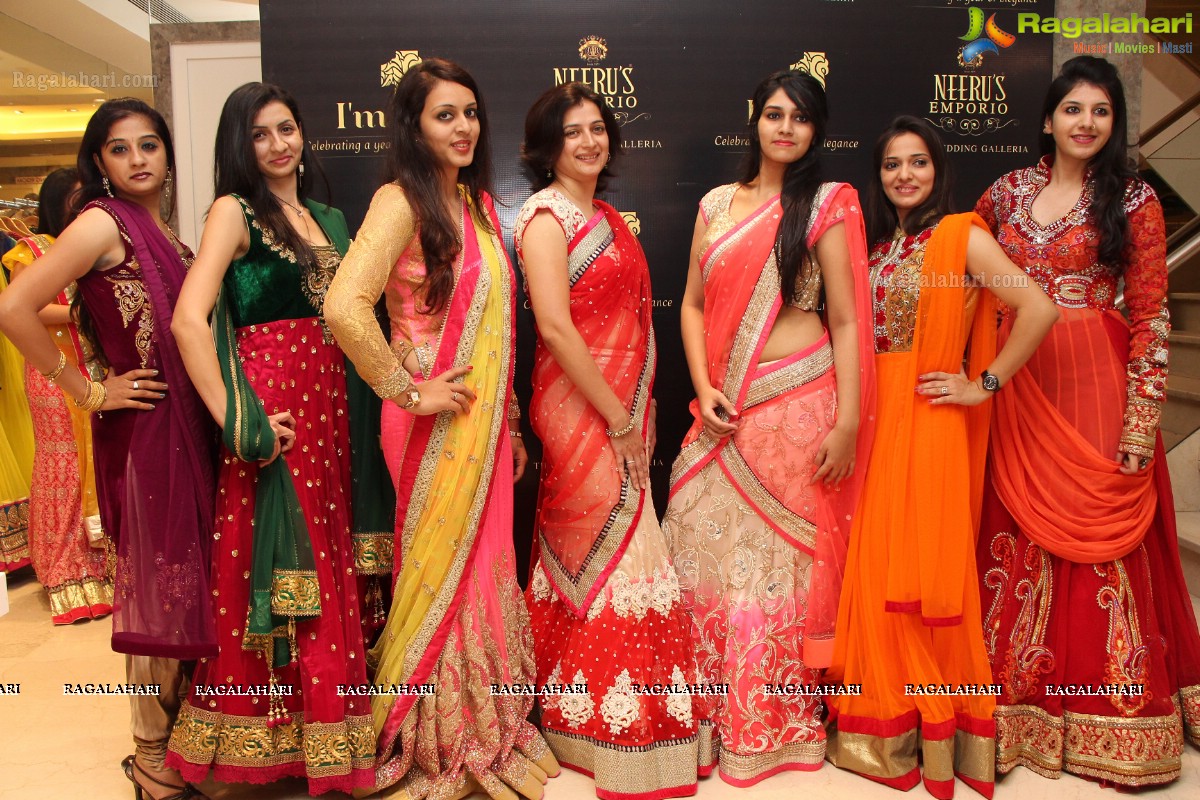 Neeru's Emporio Wedding Collection 2014 Launch, Hyderabad