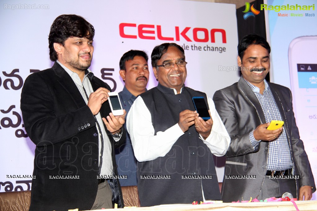 Ponnala Lakshmaiah launches New Range Celkon Mobiles