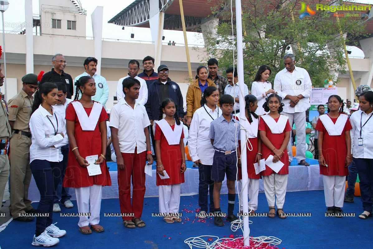 Republic Day Ride 2014 by The Atlanta Foundation, Hyderabad