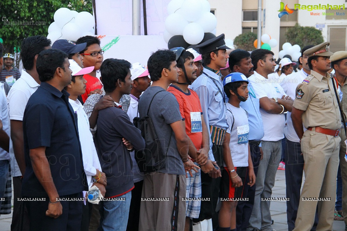 Republic Day Ride 2014 by The Atlanta Foundation, Hyderabad