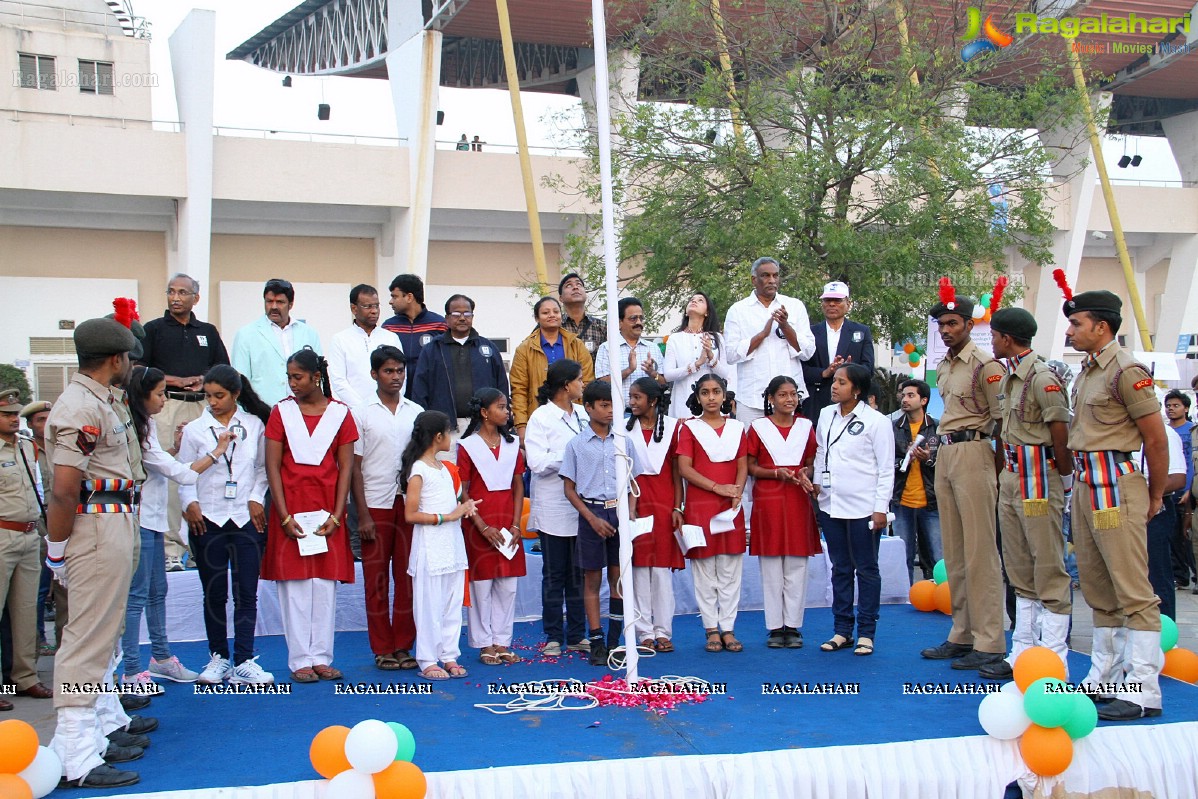 Republic Day Ride 2014 by The Atlanta Foundation, Hyderabad