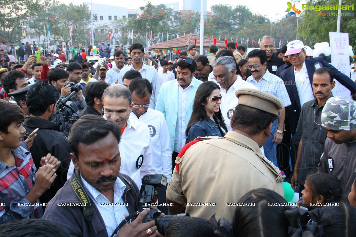 Republic Day Ride 2014 by The Atlanta Foundation, Hyderabad