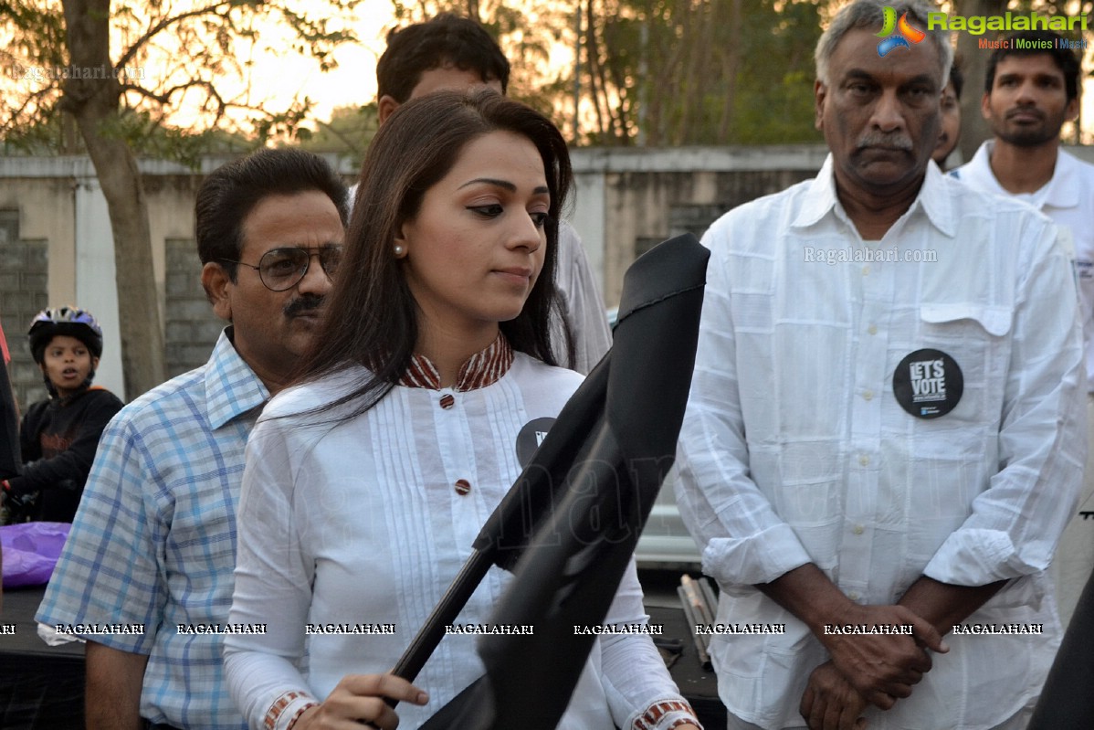 Republic Day Ride 2014 by The Atlanta Foundation, Hyderabad