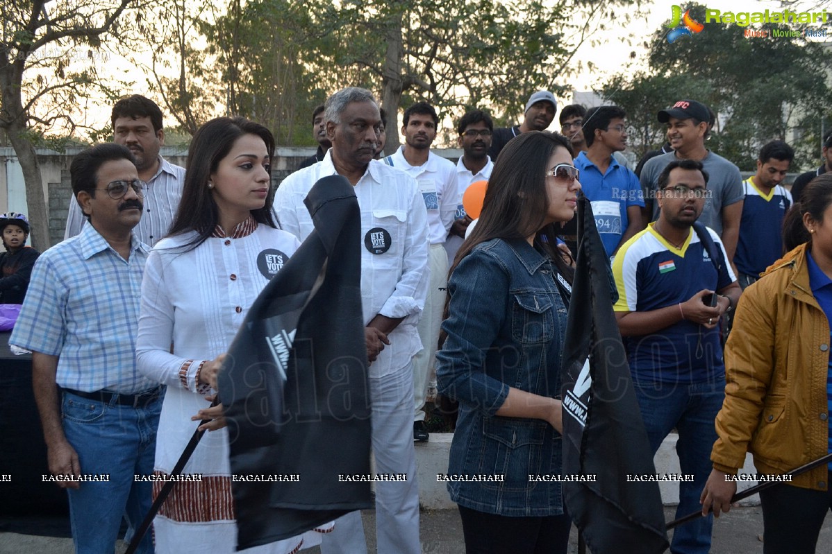 Republic Day Ride 2014 by The Atlanta Foundation, Hyderabad