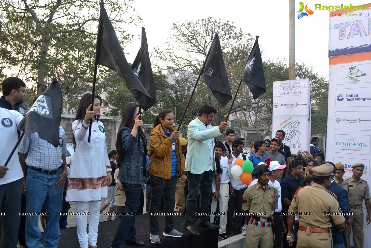 Republic Day Ride 2014 by The Atlanta Foundation, Hyderabad