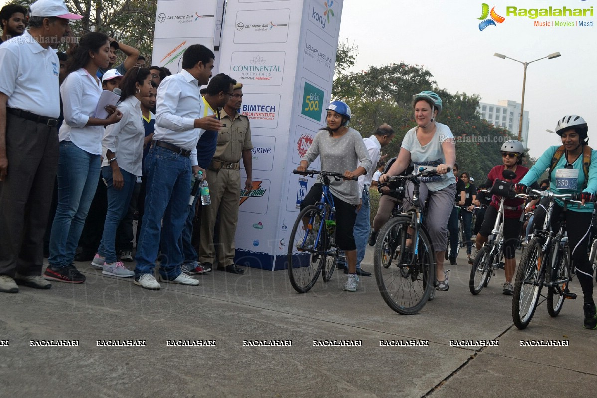 Republic Day Ride 2014 by The Atlanta Foundation, Hyderabad