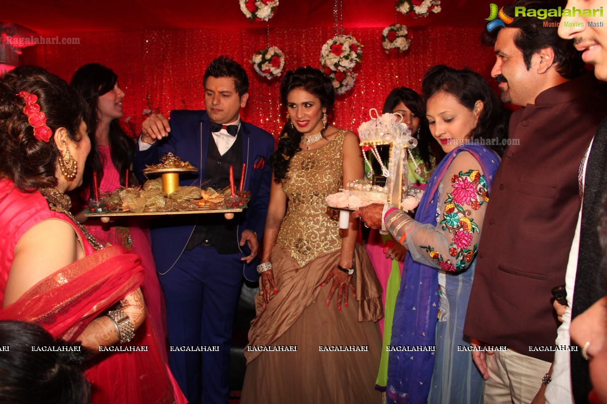 Sahil Gulati-Priyanka Khanna Engagement Ceremony