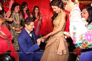 Sahil Gulati-Priyanka Khanna Engagement