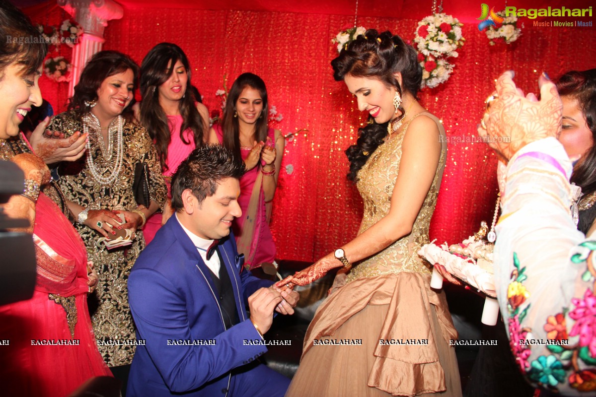 Sahil Gulati-Priyanka Khanna Engagement Ceremony