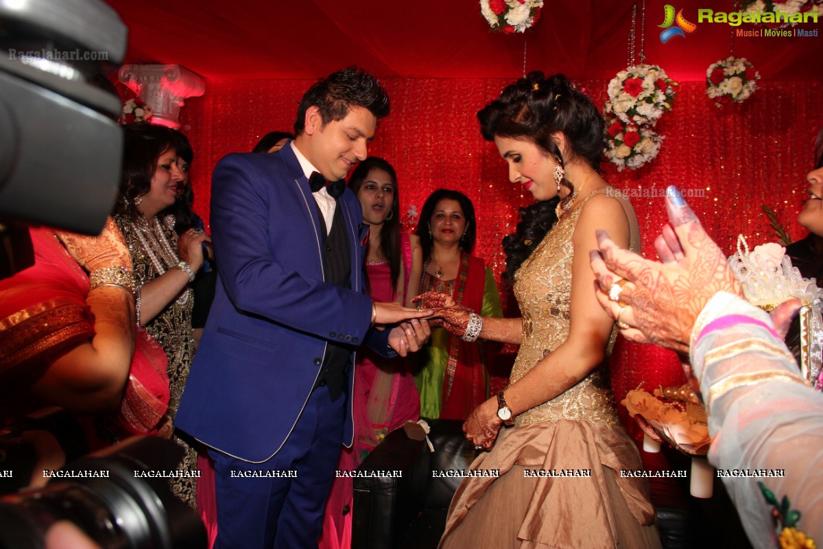 Sahil Gulati-Priyanka Khanna Engagement Ceremony