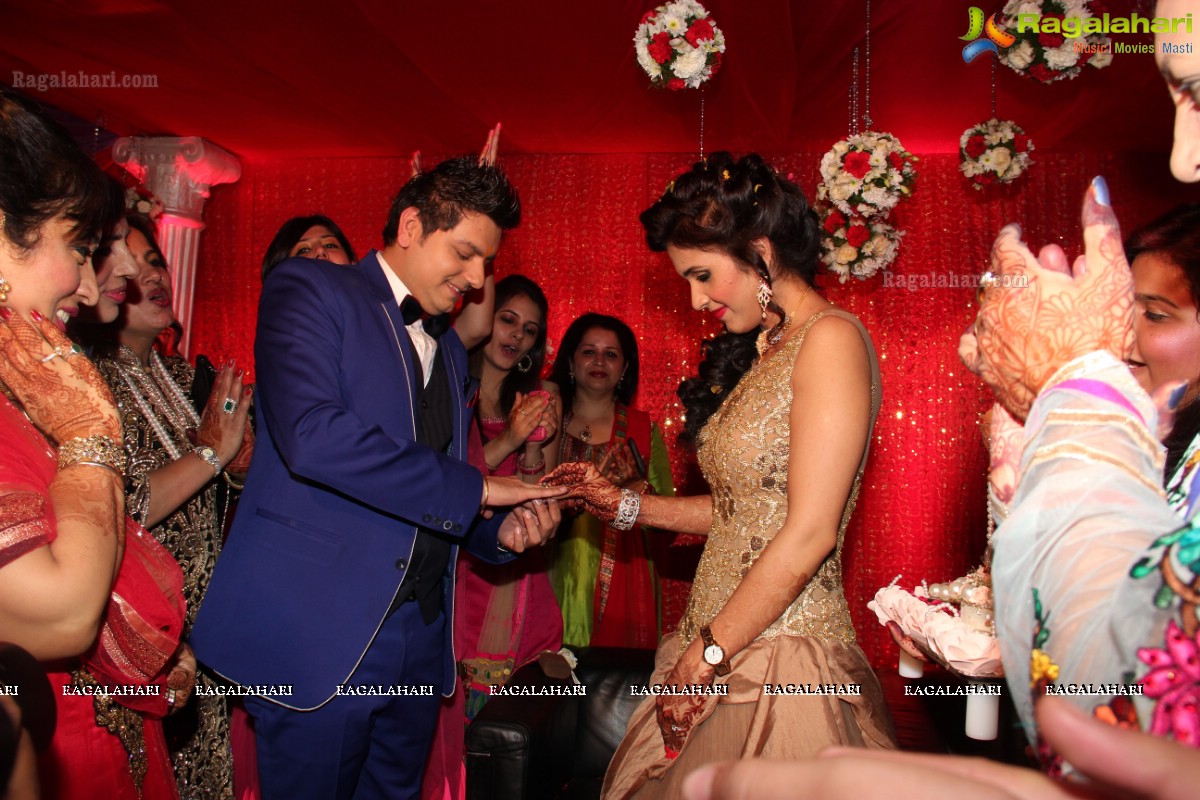 Sahil Gulati-Priyanka Khanna Engagement Ceremony