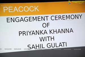 Sahil Gulati-Priyanka Khanna Engagement