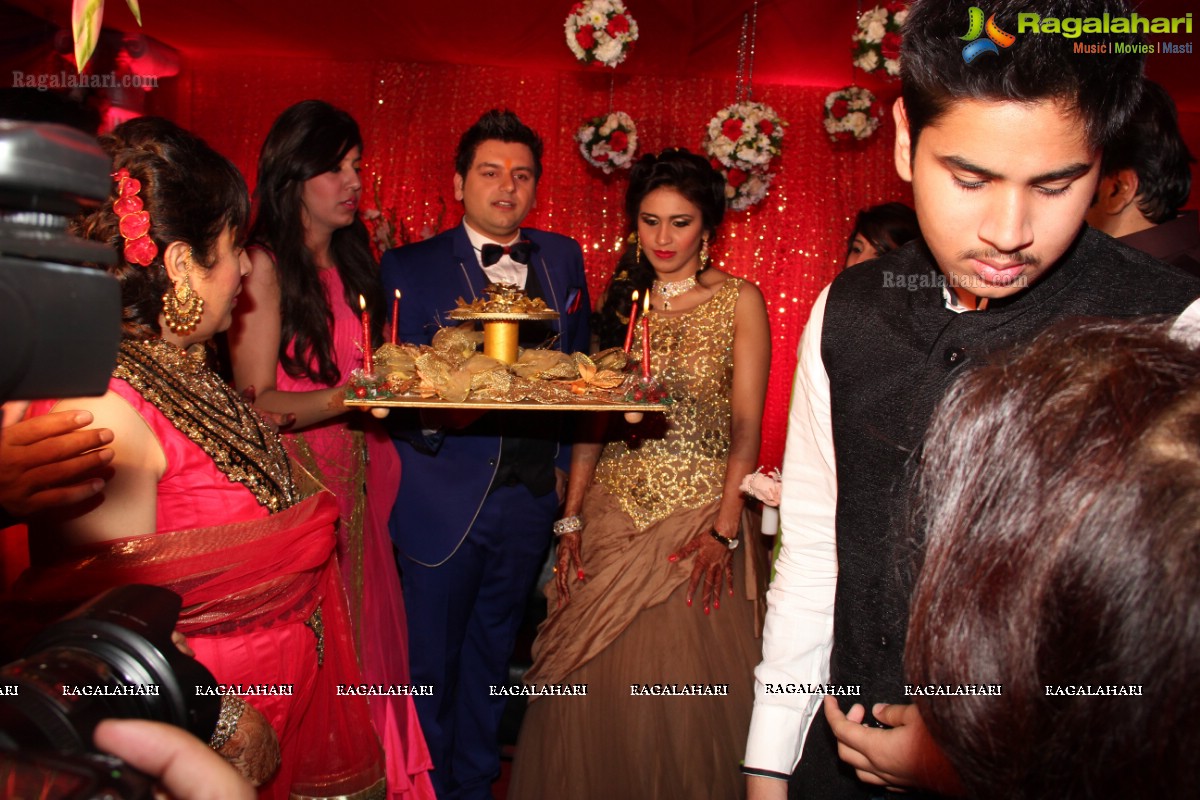 Sahil Gulati-Priyanka Khanna Engagement Ceremony