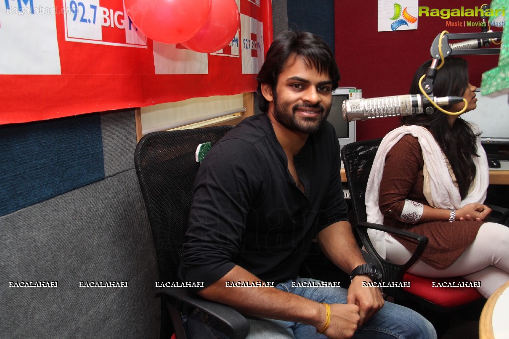 Sai Dharam Tej at 92.7 Big FM, Hyderabad