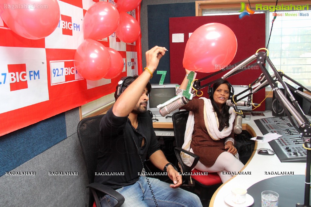 Sai Dharam Tej at 92.7 Big FM, Hyderabad