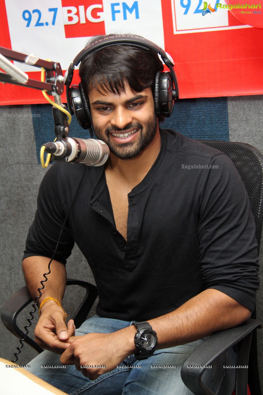 Sai Dharam Tej at 92.7 Big FM, Hyderabad