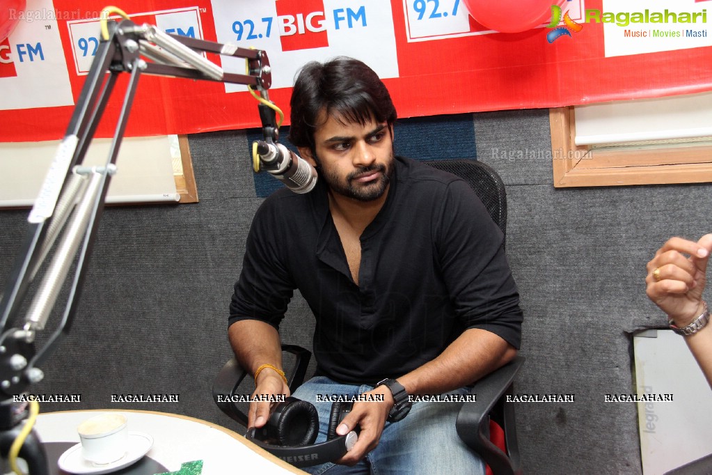 Sai Dharam Tej at 92.7 Big FM, Hyderabad