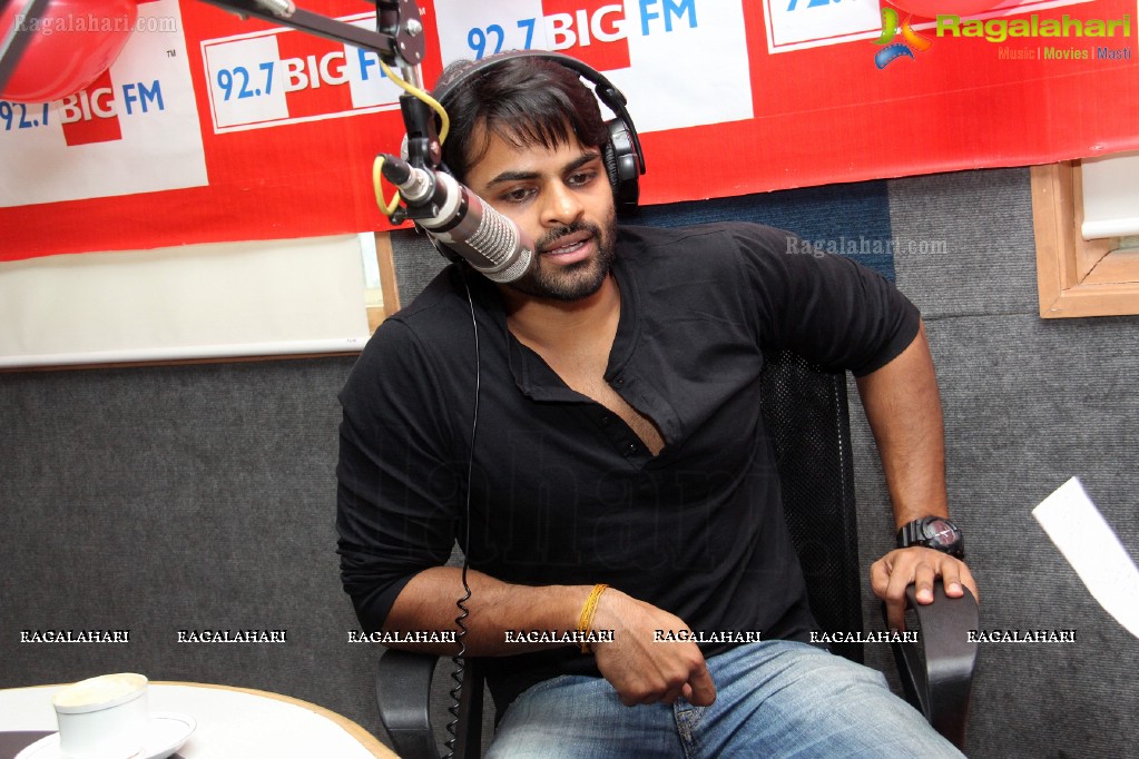 Sai Dharam Tej at 92.7 Big FM, Hyderabad