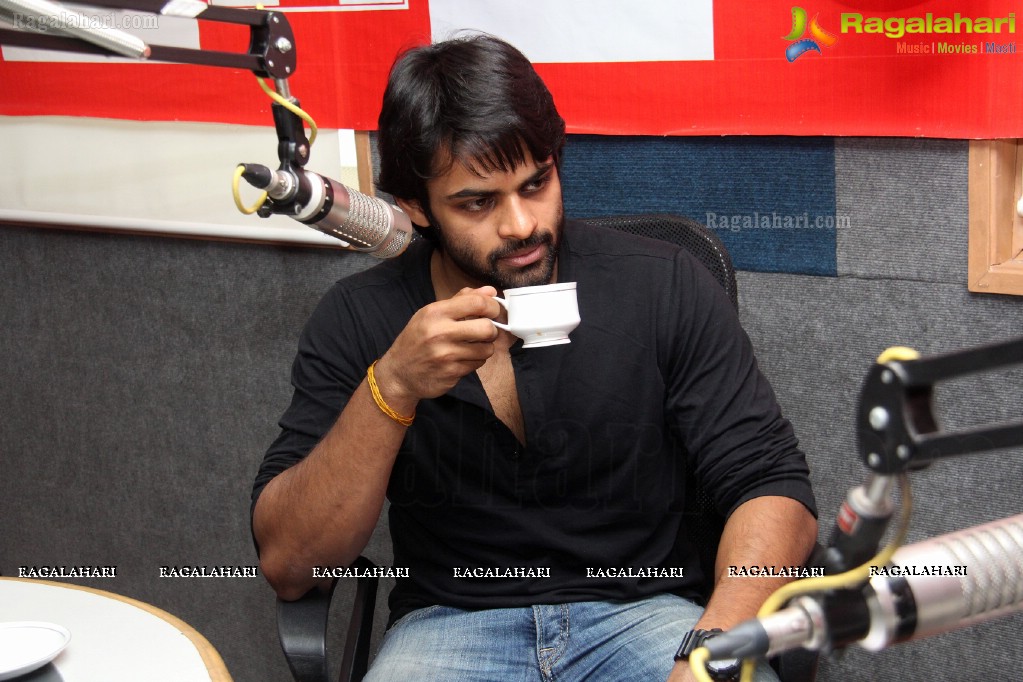 Sai Dharam Tej at 92.7 Big FM, Hyderabad