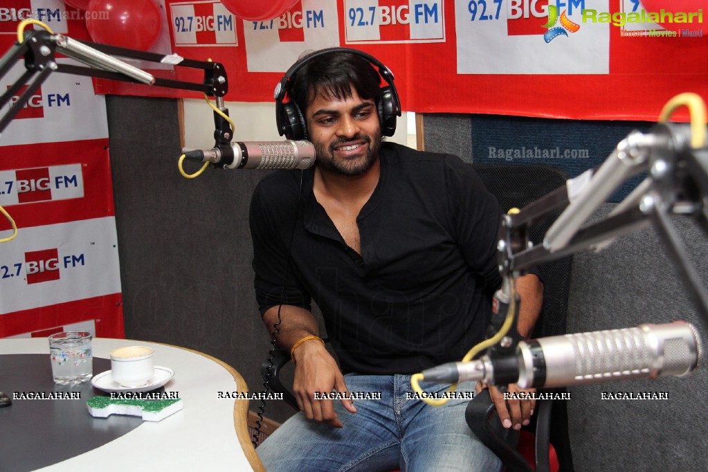 Sai Dharam Tej at 92.7 Big FM, Hyderabad