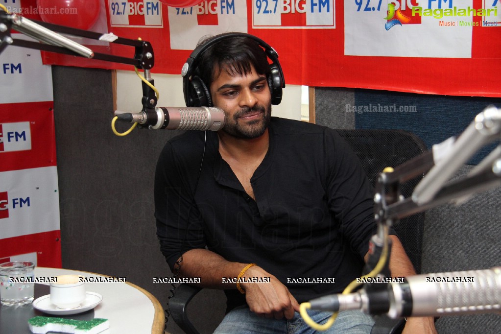 Sai Dharam Tej at 92.7 Big FM, Hyderabad