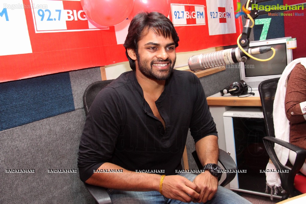 Sai Dharam Tej at 92.7 Big FM, Hyderabad