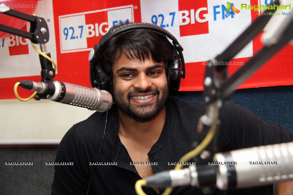 Sai Dharam Tej at 92.7 Big FM, Hyderabad