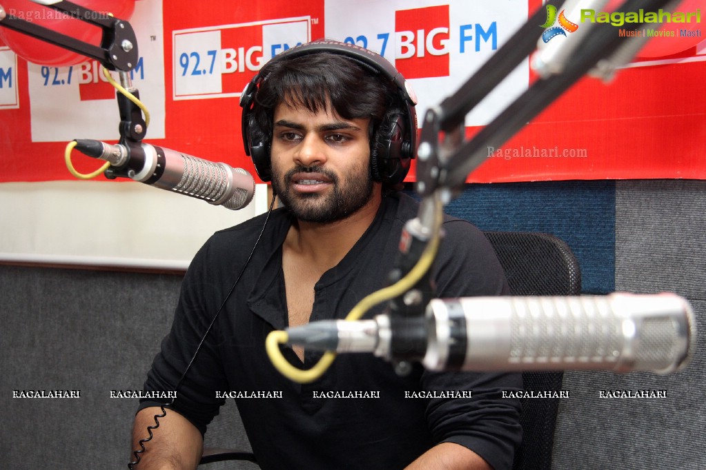 Sai Dharam Tej at 92.7 Big FM, Hyderabad