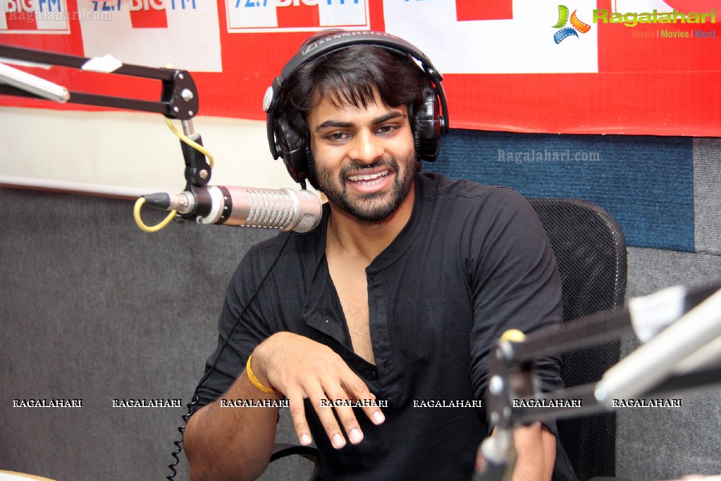 Sai Dharam Tej at 92.7 Big FM, Hyderabad