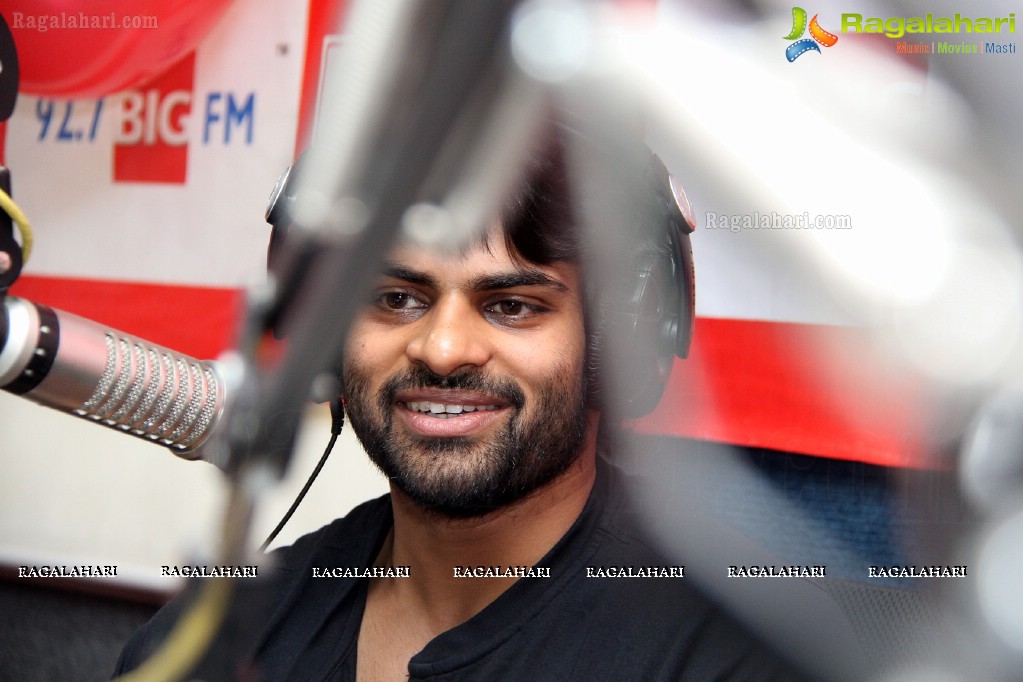 Sai Dharam Tej at 92.7 Big FM, Hyderabad