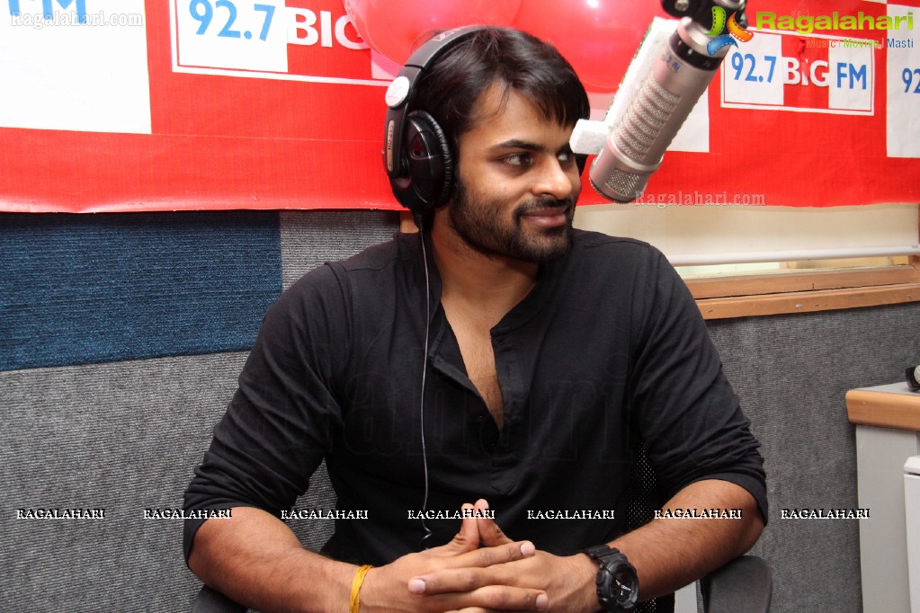 Sai Dharam Tej at 92.7 Big FM, Hyderabad