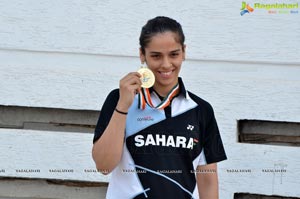 Saina Nehwal Gold Medal