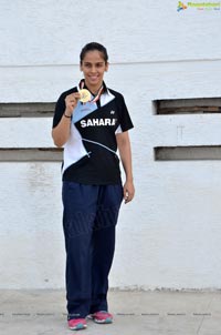 Saina Nehwal Gold Medal