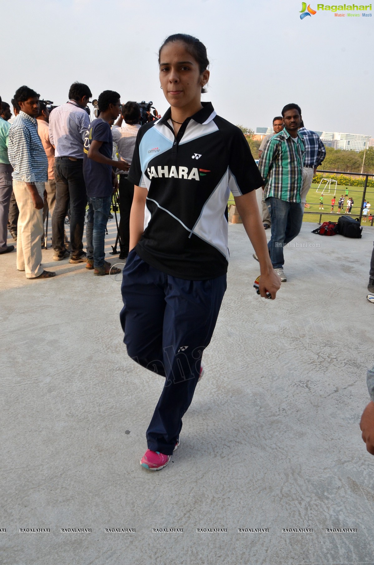 Saina Nehwal at Gopi Academy