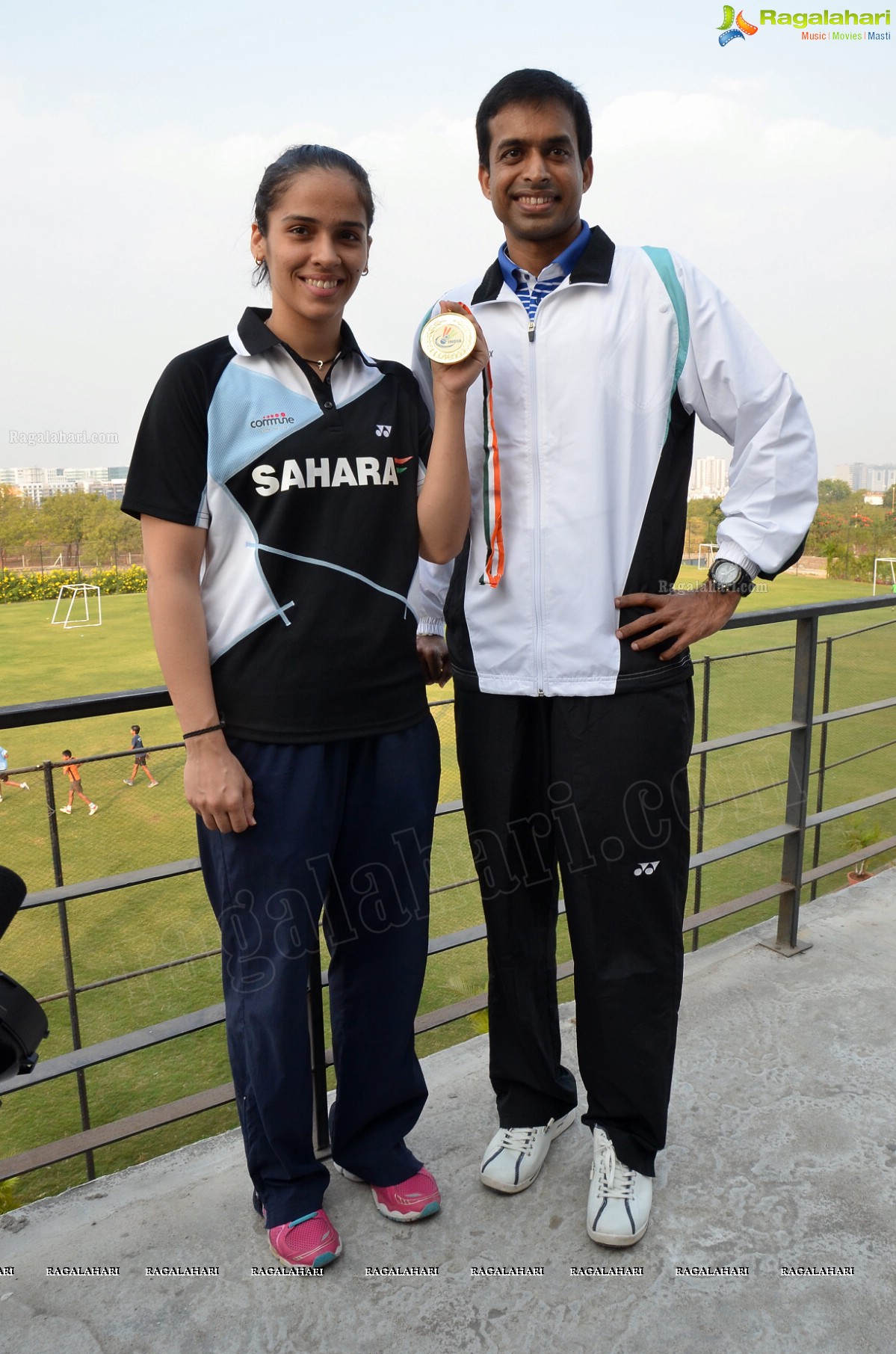 Saina Nehwal at Gopi Academy