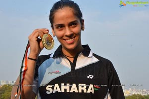 Saina Nehwal Gold Medal