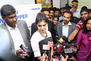 Samantha Launches Nokia Lumia 1320 in Hyderabad