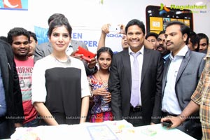 Samantha Launches Nokia Lumia 1320 in Hyderabad