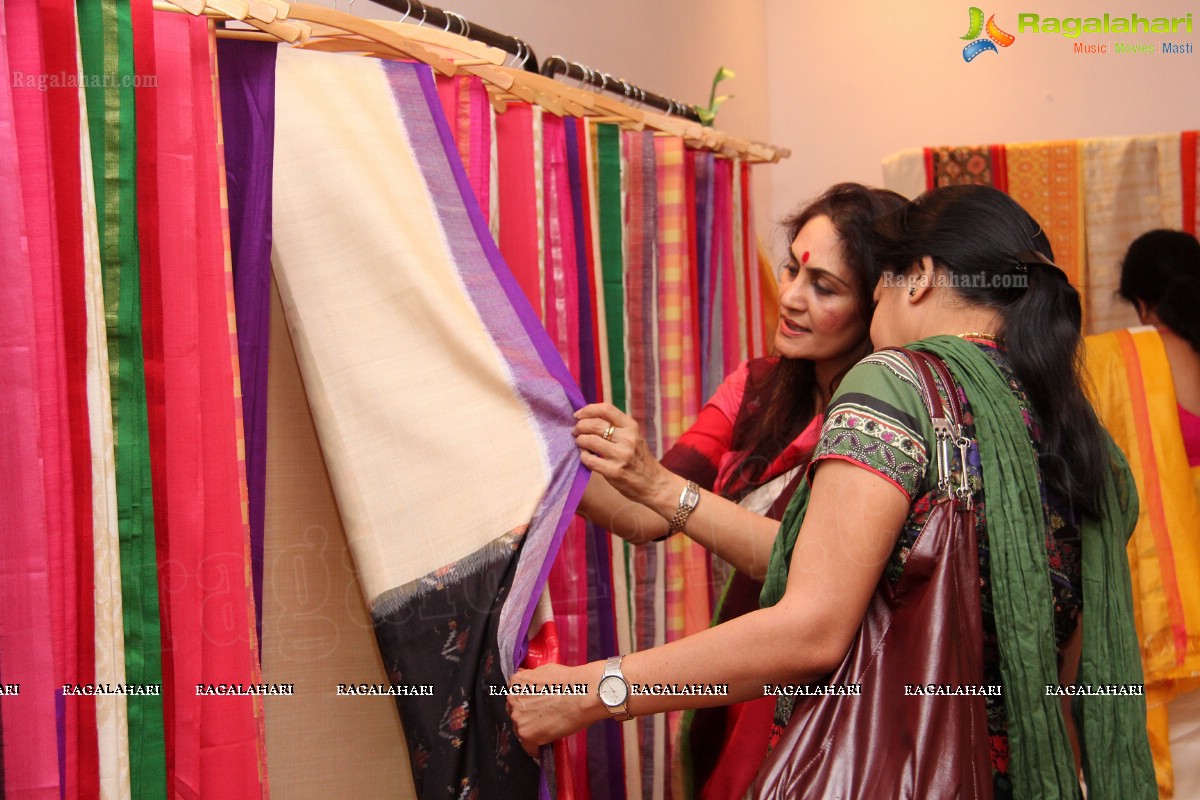 Eri Silk Sarees and Dupattas launch at Saptaparni, Hyderabad