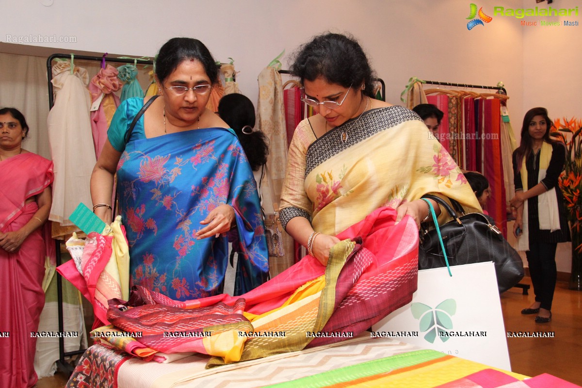 Eri Silk Sarees and Dupattas launch at Saptaparni, Hyderabad