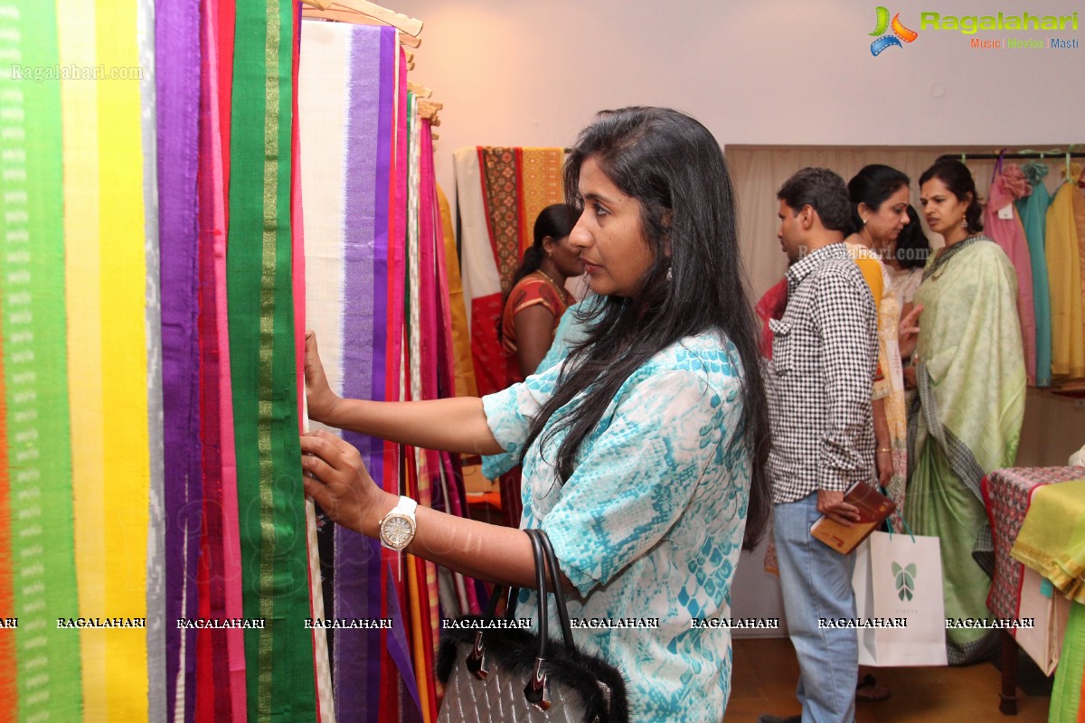 Eri Silk Sarees and Dupattas launch at Saptaparni, Hyderabad