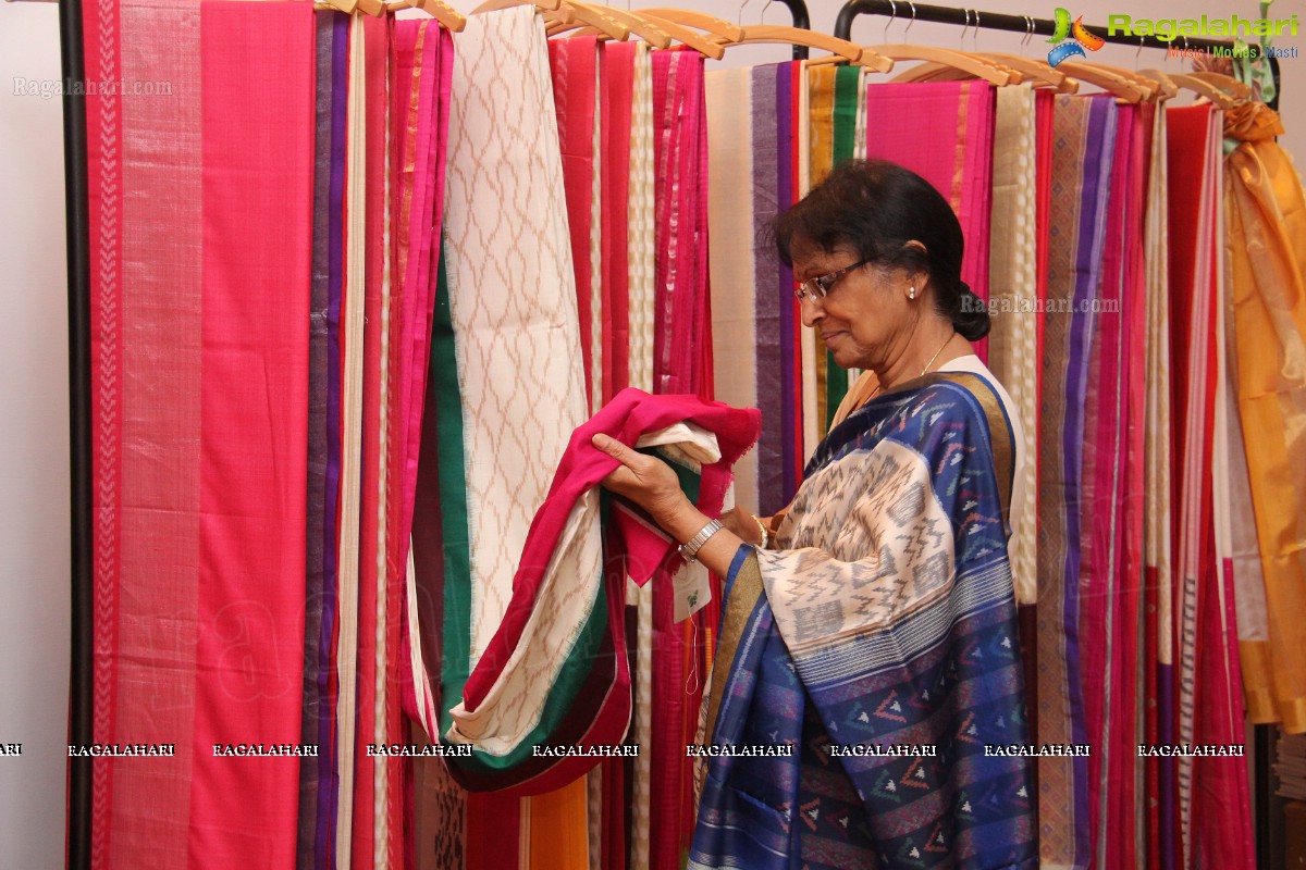 Eri Silk Sarees and Dupattas launch at Saptaparni, Hyderabad