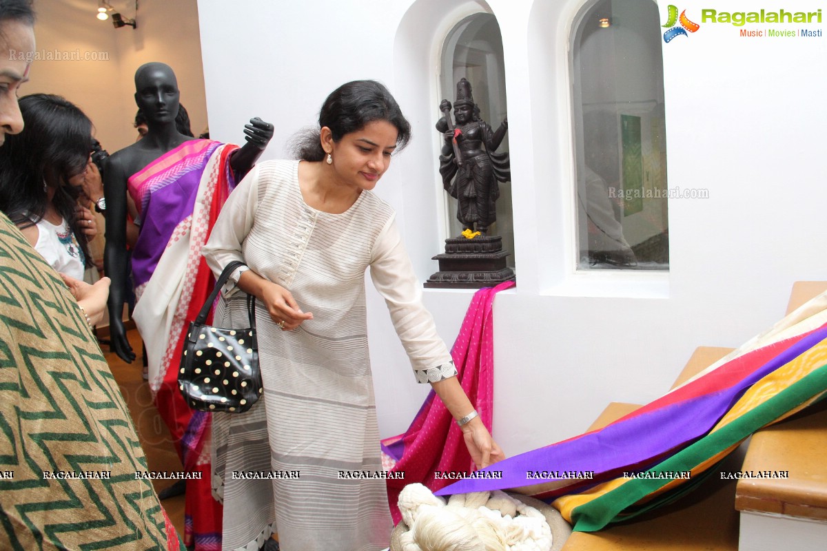 Eri Silk Sarees and Dupattas launch at Saptaparni, Hyderabad